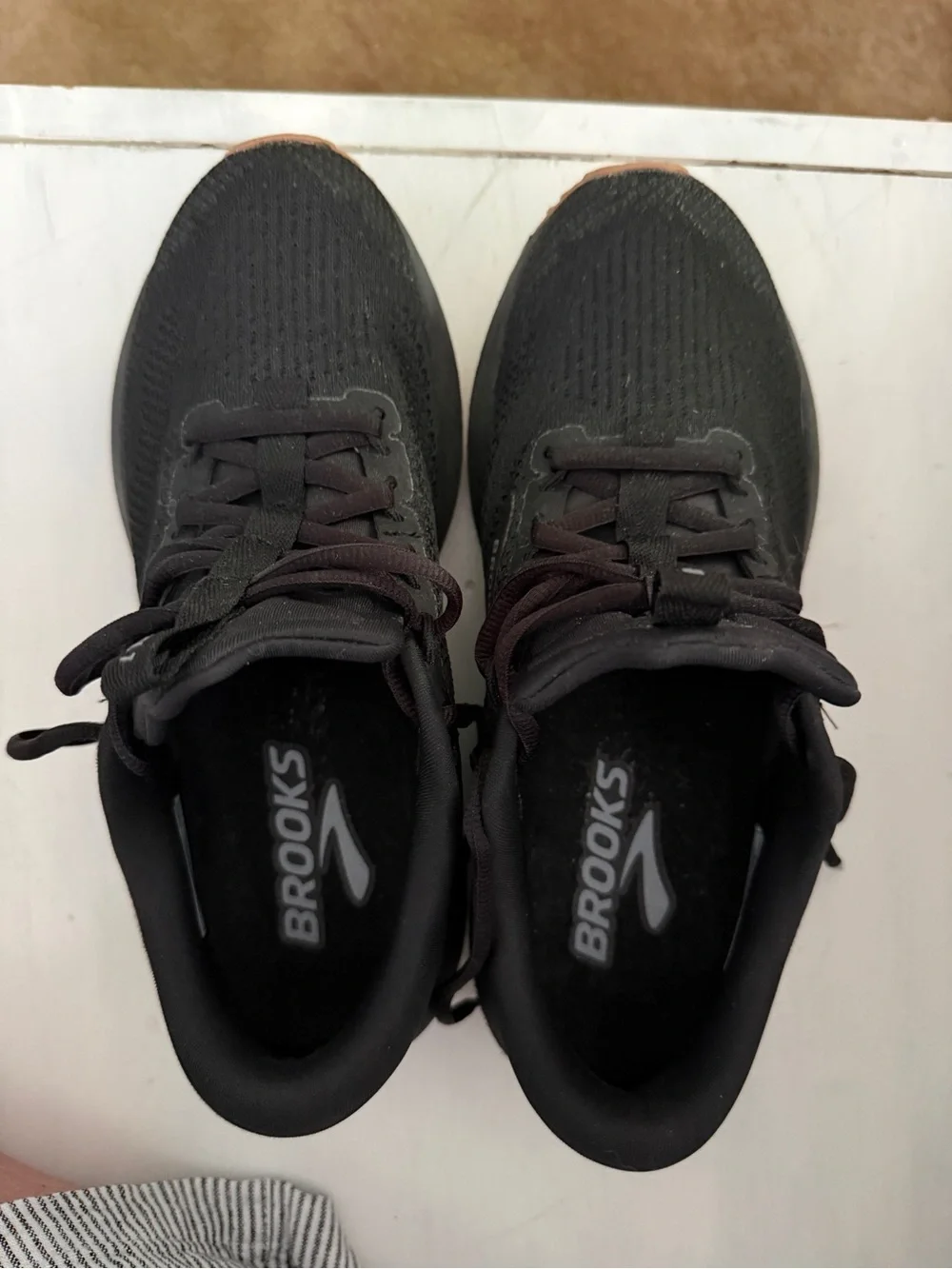 Brooks Women’s Revel 7 Running Sneakers – Size 8 (Medium/B) – Black – Like New